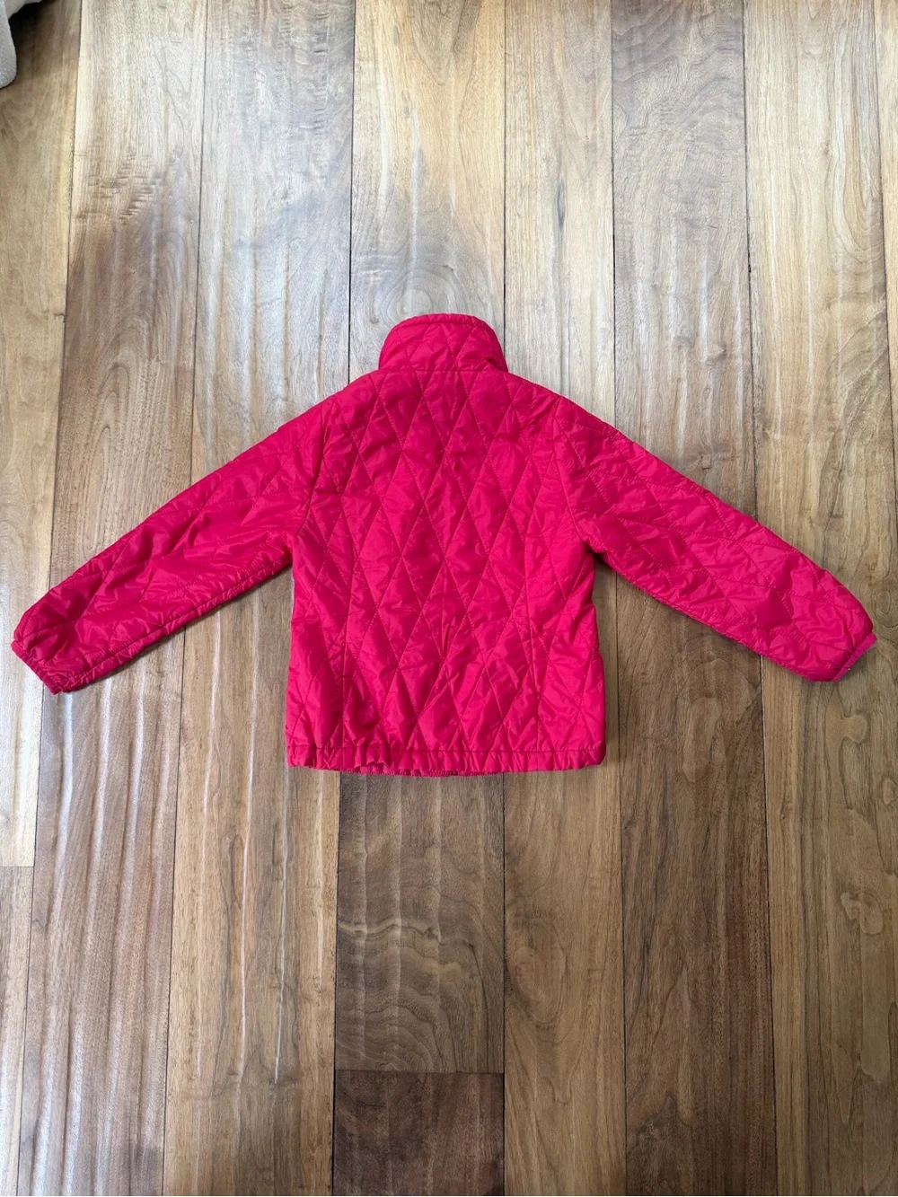 Patagonia Girls XS 5-6 Red Nano Puff Quilted Insulated Jacket